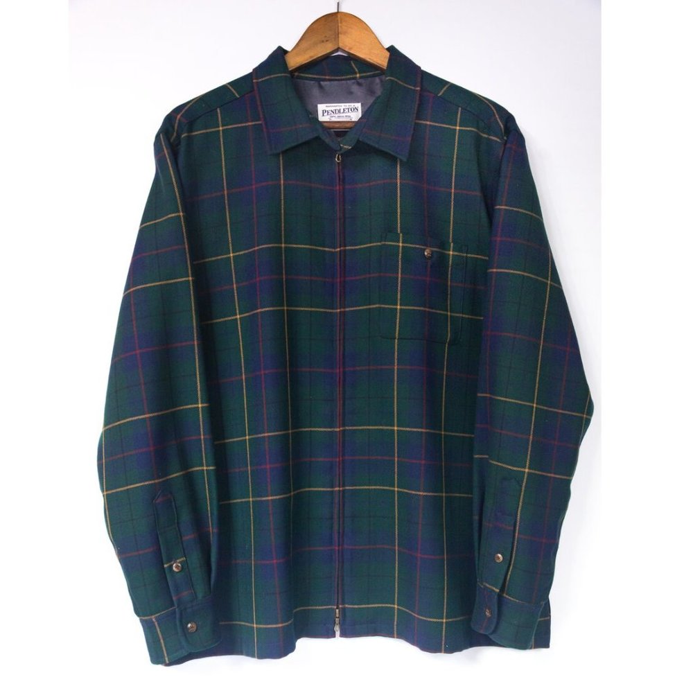PENDLETON zip front jacket